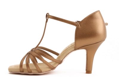 Mokka - Bronze Hell Leder 8 cm Slim - 04